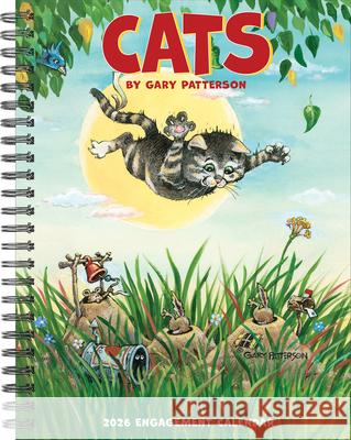Cats by Gary Patterson 2026 6.5 X 8.5 Engagement Calendar  9781549254604 Wlcp