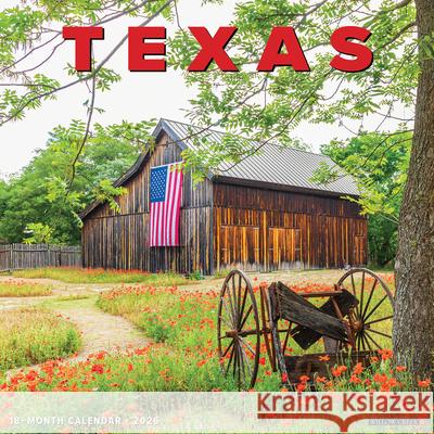 Texas 2026 Wall Calendar Willow Creek Press 9781549255571 Wlcp