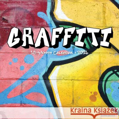 Graffiti 12 X 12 Wall Calendar Willow Creek Press 9781549255823 Willow Creek Press Calendars