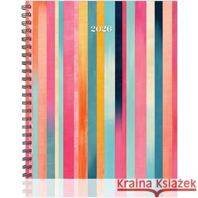 Super Stripe 2026 8.5 X 11 Weekly Monthly Softcover Planner Willow Creek Press 9781549257384 Willow Creek Press Calendars