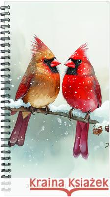 Cardinals (Trilingual) 2026 3.5 X 6.5 Softcover Weekly Spiral Willow Creek Press 9781549257490 Willow Creek Press Calendars