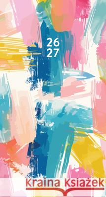 Painted Pastel 2-Year 2026-27 3.5 X 6.5 Monthly Pocket Planner Willow Creek Press 9781549257650 Willow Creek Press Calendars
