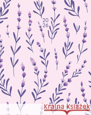 Modern Floral 2026 7.5 X 9.5 Booklet Monthly Planner Willow Creek Press 9781549258534 Willow Creek Press Calendars