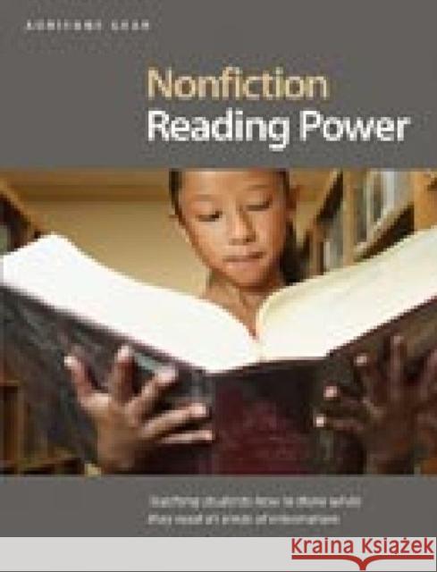 Nonfiction Reading Power: Teaching Students to Think While Reading in All Subject Areas Gear, Adrienne 9781551382296 Stenhouse Publishers