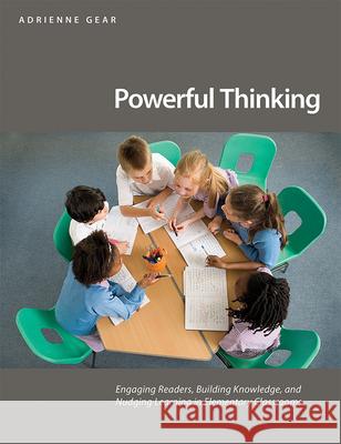 Powerful Thinking Adrienne Gear 9781551383637 Pembroke Publishing Ltd