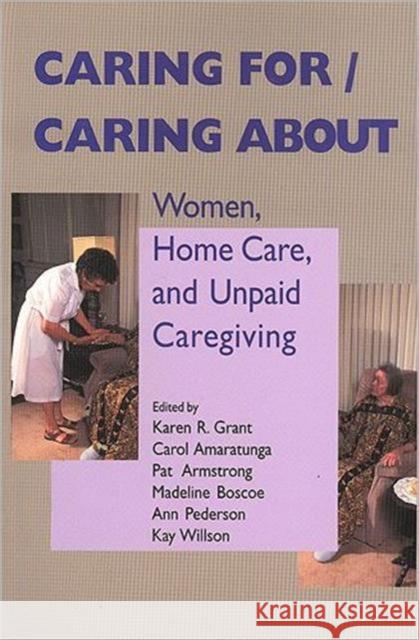 Caring For/Caring About  9781551930480 Garamond Press