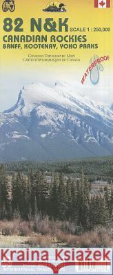 Canadian Rockies - Banff, Kootenay, Yoho Parks: 2008 ITMB 9781553418887 ITMB Publishing