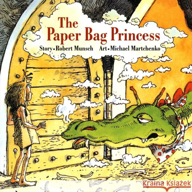 The Paper Bag Princess (Board Book Abridged) Munsch, Robert 9781554512119