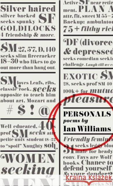 Personals Ian Williams   9781554811045 Broadview Press Ltd