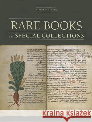 Rare Books and Special Collections Sidney E. Berger 9781555709648 American Library Association
