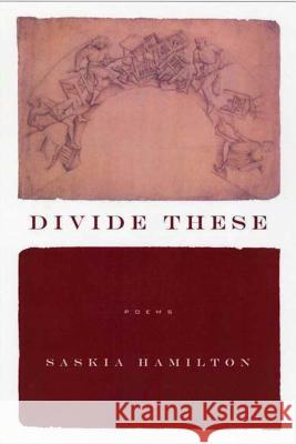 Divide These: Poems Saskia Hamilton 9781555974220