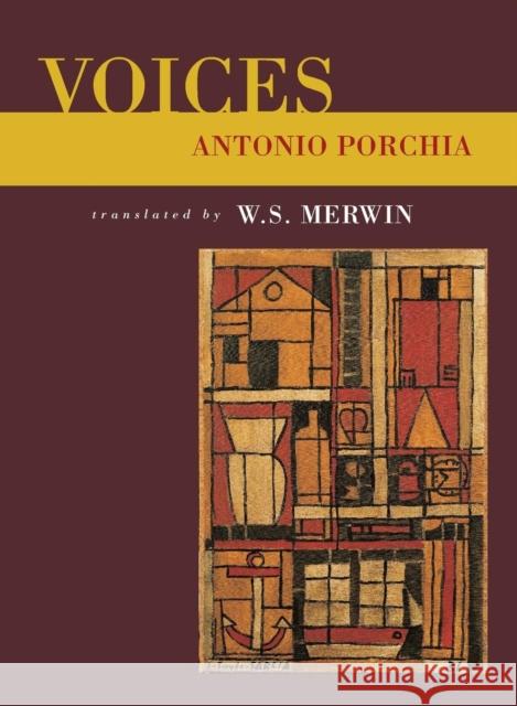 Voices Louisa S. Jones Antonio Porchia W. S. Merwin 9781556591891 Copper Canyon Press