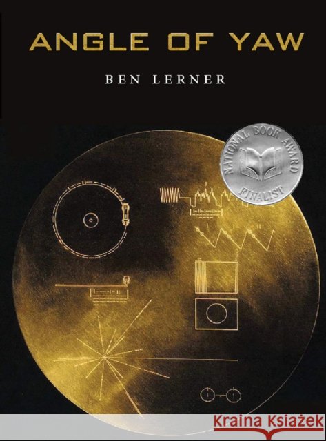 Angle of Yaw Ben Lerner 9781556592461