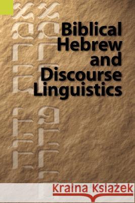 Biblical Hebrew and Discourse Linguistics Robert L. Bergen 9781556710070 Lawrence Erlbaum Associates