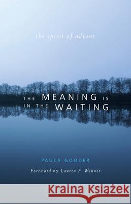 The Meaning Is in the Waiting: The Spirit of Advent Paula Gooder 9781557256621 Paraclete Press (MA)