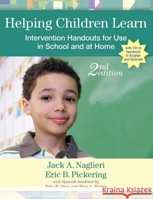 Helping Children Learn: Intervention Handouts for Use in School and at Home Eric B. Pickering 9781557669988 Brookes Publishing Company