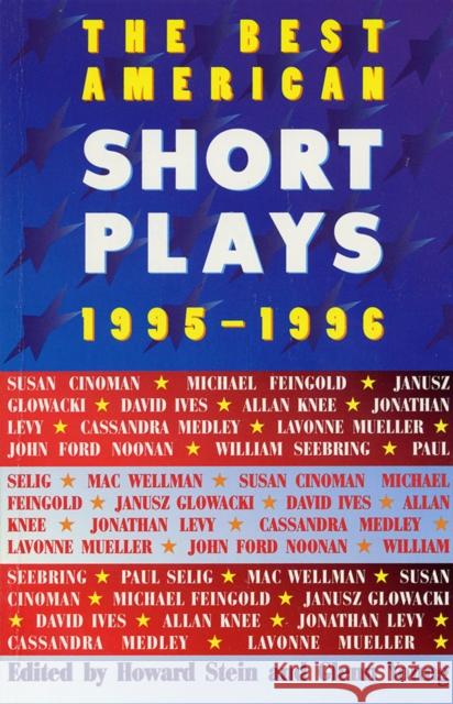 The Best American Short Plays 1995-1996 Glenn Young 9781557832559 Applause Books