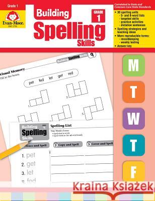 Building Spelling Skills, Grade 1 Teacher Edition Evan-Moor Corporation 9781557998392 Evan-Moor Educational Publishers