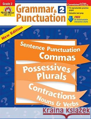 Grammar & Punctuation, Grade 2 Teacher Resource Evan-Moor Corporation 9781557998460 Evan-Moor Educational Publishers