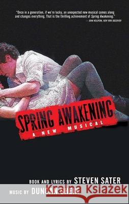 Spring Awakening Duncan Sheik 9781559363150