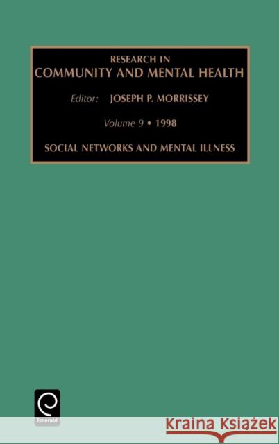 Research in Community and Mental Health Morrissey Josep 9781559381406 Elsevier Limited