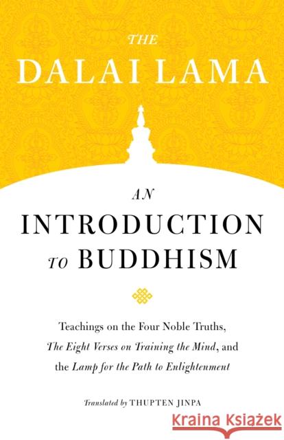 Introduction to Buddhism Dalai Lama 9781559394758