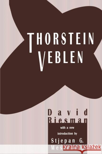 Thorstein Veblen David Riesman 9781560007760