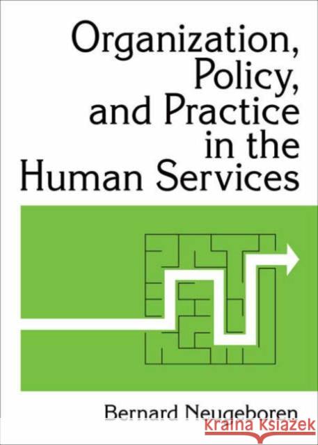 Organization, Policy, and Practice in the Human Services Bernard Neugeboren 9781560241591