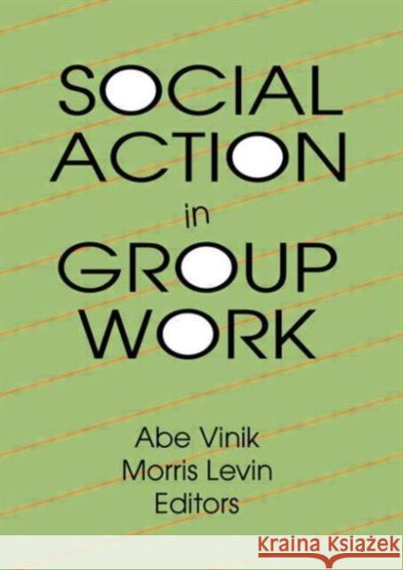 Social Action in Group Work Abe Vinik Morris Levin 9781560242123