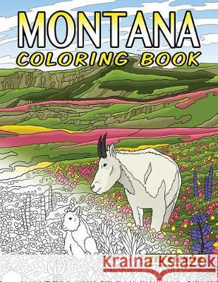 Montana Coloring Book Ted Rechlin 9781560377108