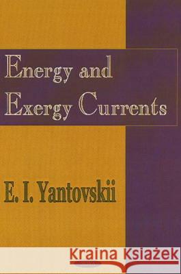 Energy & Exergy Currents: An Introduction to Exergonomics E I Yantovski 9781560721758 Nova Science Publishers Inc