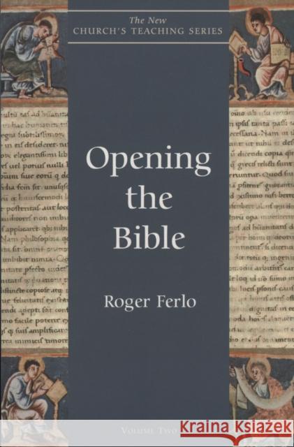 Opening the Bible Roger Ferlo 9781561011445 Cowley Publications