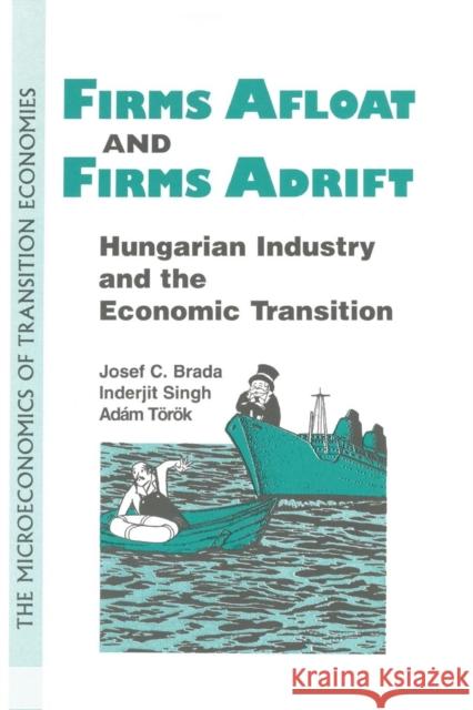Firms Afloat and Firms Adrift: Hungarian Industry and Economic Transition Brada, Joseph C. 9781563243202 M.E. Sharpe