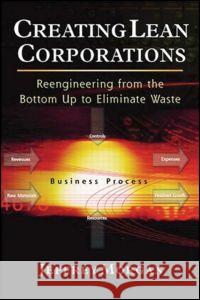 Creating Lean Corporations: Reengineering from the Bottom Up to Eliminate Waste Morgan, Jeffrey 9781563273247 Productivity Press