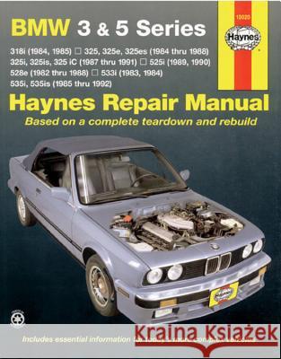 BMW 3 and 5 Series 1982-1992 Haynes Publishing                        Larry Warren 9781563920202