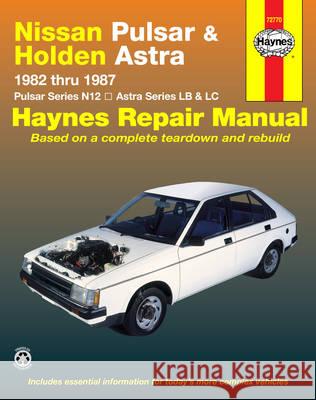 PULSAR N12 & ASTRA 82-87 Haynes Publishing 9781563922701 Haynes Publishing