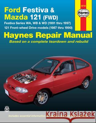 Ford Festiva and Mazda 121 (FWD) Australian Automotive Repair Manual: 1987 to 1997  9781563923067 Haynes Manuals Inc