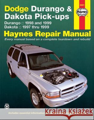 Dodge Durango and Dakota Pick-Ups 1997-99 Motorbooks International                 Jeff Kibler 9781563923524