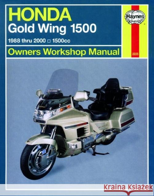 Honda Gold Wing 1500 (USA) (88 - 00) Alan Harold Ahlstrand Haynes Publishing 9781563924064 Haynes Publications
