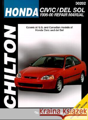 Honda Civic and del Sol: 1996-00 Repair Manual Kevin M. G. Maher 9781563924309 Haynes Publications