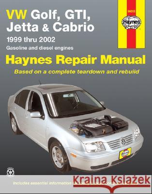 VW, Golf, GTI & Jetta & Cabrio Haynes Manuals                           Jay Storer 9781563924750 Haynes Manuals