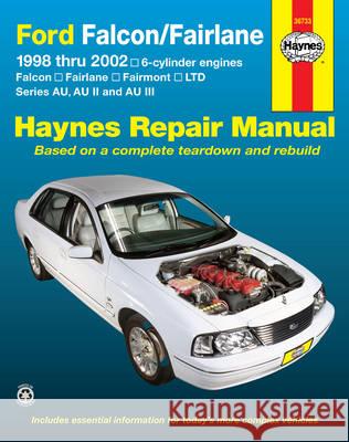 FORD FALCON FAIRLANE 9802  9781563925498 HAYNES MANUALS