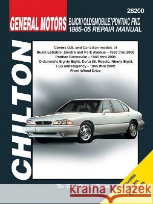 General Motors: Buick/Oldsmobile/Pontiac Fwd 1985-05 Repair Manual Christine L. Sheehy Christine L. Sheeky 9781563926273