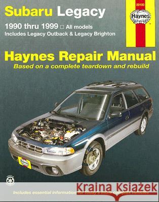 Subaru Legacy Automotive Repair Manual Mike Stubblefield Robert Maddox John H. Haynes 9781563926464