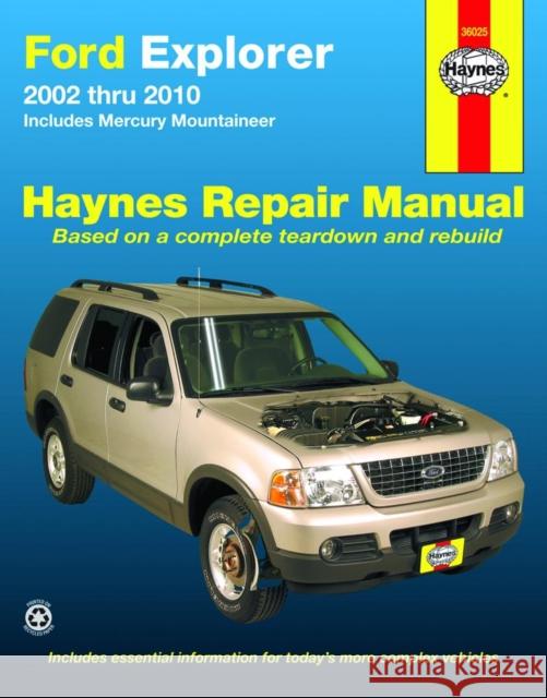 Ford Explorer & Mercury Mountaineer (2002-2010) Haynes Repair Manual (USA) Haynes Publishing 9781563928116 Haynes Manuals