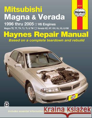 Mitsubishi Magna Automotive Repair Manual 1996-2005 Anon 9781563929380 Haynes Automotive Repair Manuals