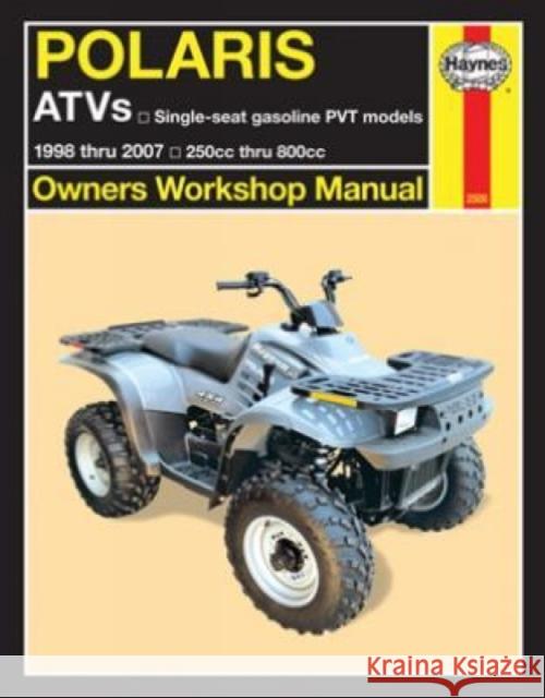 Polaris ATV (98 - 07): 1998-2007 Alan Ahlstrand   9781563929533 Haynes Publishing