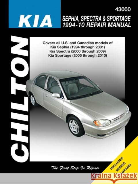 Kia Spectra/Sephia/Sportage (Chilton) : 1994 - 2010  9781563929601 Haynes Manuals