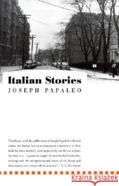 Italian Stories Joseph Papaleo 9781564783066 Dalkey Archive Press