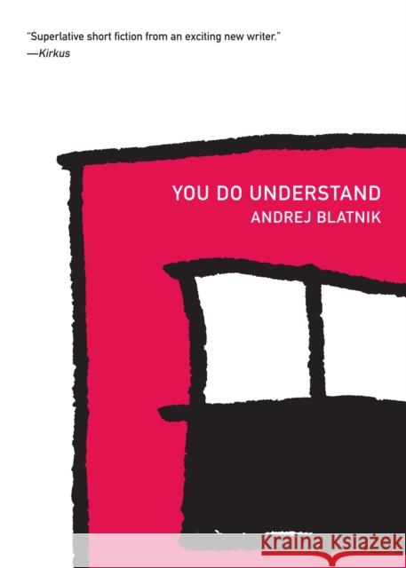 You Do Understand Andrej Blatnik Tamara M. Soban 9781564785992